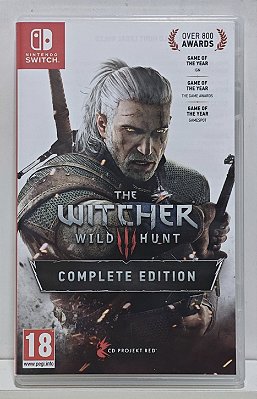 The Witcher 3 Wild Hunt Complete Edition - Nintendo Switch - Semi-Novo