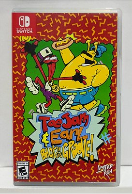 Toejam & Earl Back In The Groove - Nintendo Switch - Semi-Novo - Limited Run Games