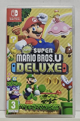 New Super Mario Bros U Deluxe - Nintendo Switch - Semi-Novo