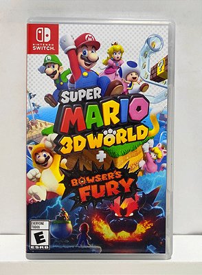Super Mario 3D World + Bowser's Fury - Nintendo Switch - Semi-Novo