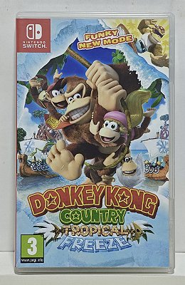 Donkey Kong Country Tropical Freeze - Nintendo Switch - Semi-Novo