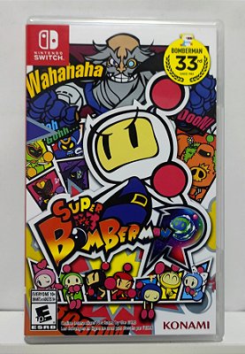 Super Bomberman R - Nintendo Switch - Semi-Novo