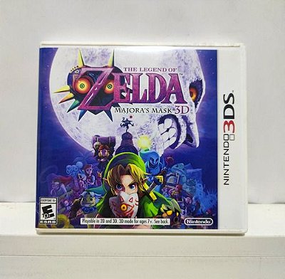 The Legend Of Zelda Majora's Mask 3D - Nintendo 3DS - Semi-Novo