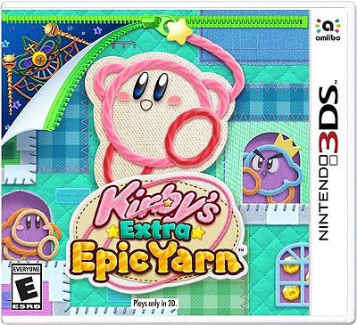Kirby' Extra Epic Yarn - Nintendo 3DS