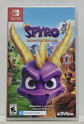 Spyro Reignited Trilogy - Nintendo Switch - Semi-Novo