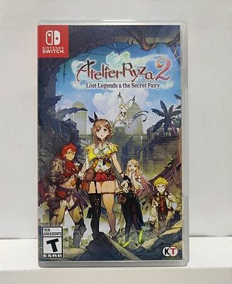 Atelier Ryza 2 Lost Legends & The Secret Fairy - Nintendo Switch - Semi-Novo