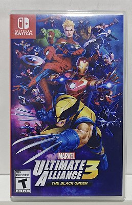 Marvel Ultimate Alliance 3 The Black Order - Nintendo Switch - Semi-Novo