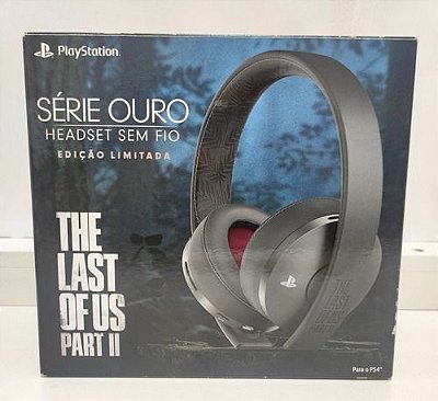 Headset Gold The Last Of Us Parte II - PS4 - Semi-Novo