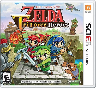 The Legend Of Zelda Tri Force Heroes - Nintendo 3DS