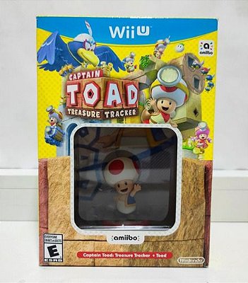 Captain Toad Treasure Tracker Bundle Amiibo - Nintendo Wii U - Semi-Novo