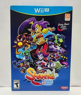 Shantae Half Genie Hero Risky Beats Edition - Nintendo Wii U - Semi-Novo com Detalhe