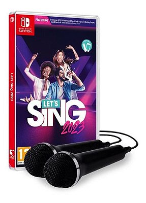 Let's Sing 2023 Bundle Double Microphone - Nintendo Switch