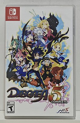 Disgaea 5 Complete - Nintendo Switch- Semi-Novo
