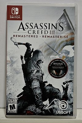 Assassin's Creed III Remastered - Nintendo Switch - Semi-Novo