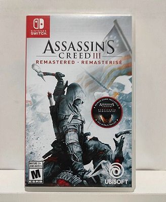 Assassin's Creed III Remastered - Nintendo Switch - Semi-Novo