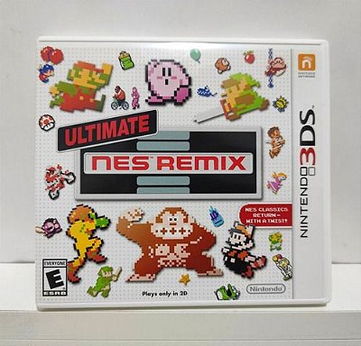 Ultimate Nes Remix - Nintendo 3DS - Semi-Novo