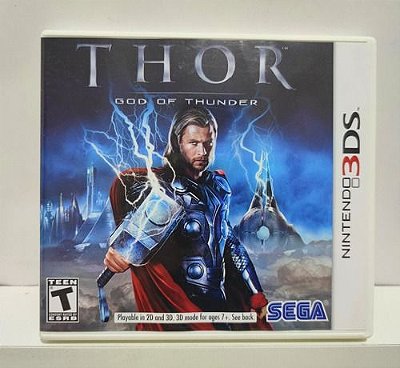 Thor God Of Thunder - Nintendo 3DS - Semi-Novo