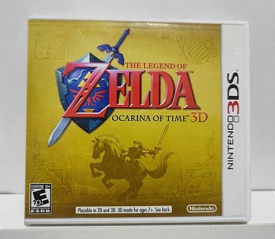 The Legend Of Zelda Ocarina Of Time 3D - Nintendo 3DS - Semi-Novo
