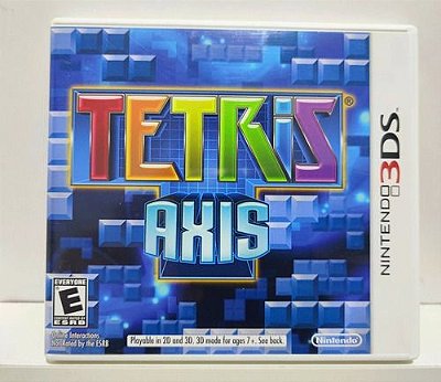 Tetris Axis - Nintendo 3DS - Semi-Novo