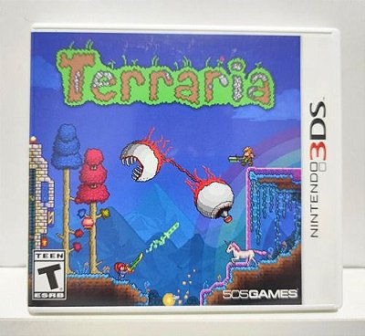 Terraria - Nintendo 3DS - Semi-Novo