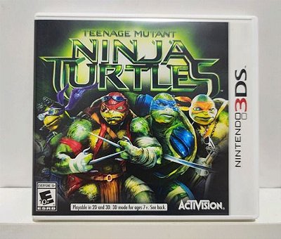 Teenage Mutant Ninja Turtles - Nintendo 3DS - Semi-Novo