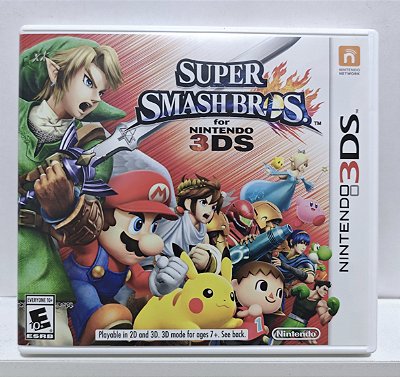 Super Smash Bros - Nintendo 3DS - Semi-Novo