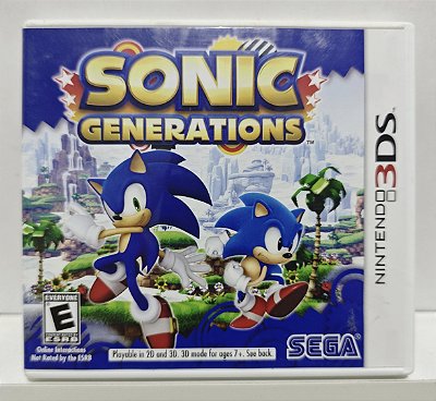 Sonic Generations - Nintendo 3DS - Semi-Novo