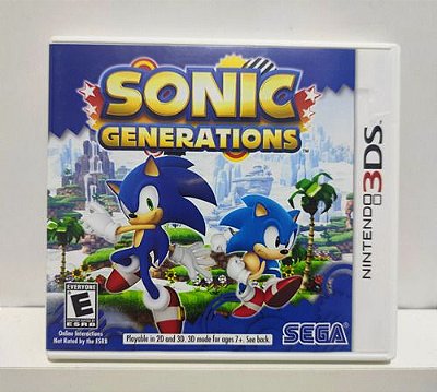 Sonic Generations - Nintendo 3DS - Semi-Novo