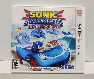 Sonic & All Stars Racing Transformed - Nintendo 3DS - Semi-Novo