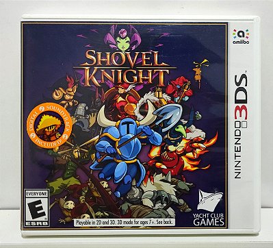 Shovel Knight - Nintendo 3DS - Semi-Novo