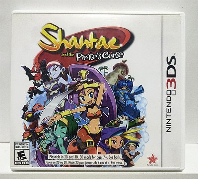 Shantae and the Pirate's Curse - Nintendo 3DS - Semi-Novo