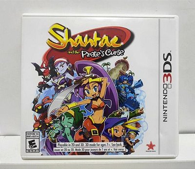 Shantae and the Pirate's Curse - Nintendo 3DS - Semi-Novo