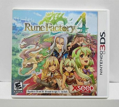 Rune Factory 4 - Nintendo 3DS - Semi-Novo