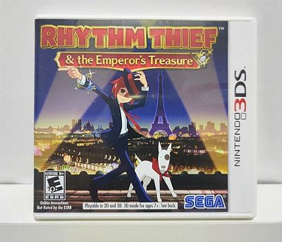 Rhythm Thief & the Emperor's Treasure - Nintendo 3DS - Semi-Novo