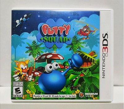 Putty Squad - Nintendo 3DS - Semi-Novo