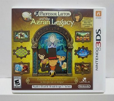 Professor Layton and the Azran Legacy - Nintendo 3DS - Semi-Novo