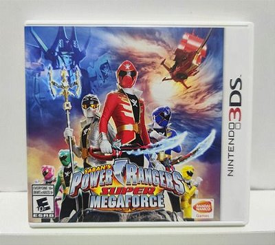 Power Rangers Super Megaforce - Nintendo 3DS - Semi-Novo