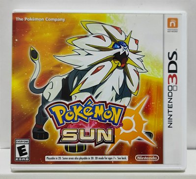Pokemon Sun - Nintendo 3DS - Semi-Novo