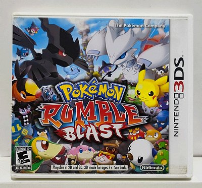 Pokémon Rumble Blast - Nintendo 3DS - Semi-Novo
