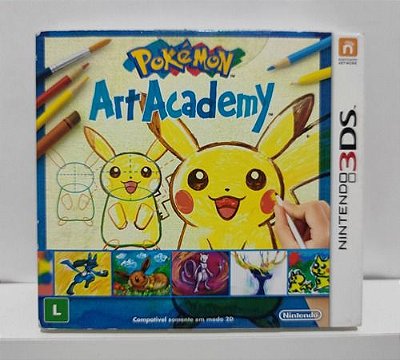 Pokemon Art Academy - Nintendo 3DS - Semi-Novo