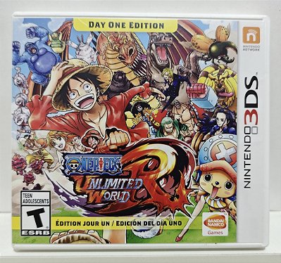 One Piece Unlimited World Red - Nintendo 3DS - Semi-Novo