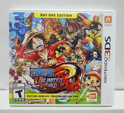 One Piece Unlimited World Red - Nintendo 3DS - Semi-Novo