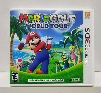 Mario Golf World Tour - Nintendo 3DS - Semi-Novo