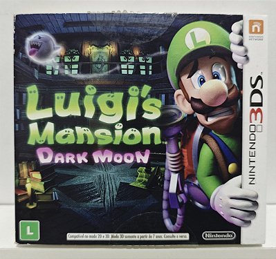 Luigi's Mansion Dark Moon - Nintendo 3DS - Semi-Novo