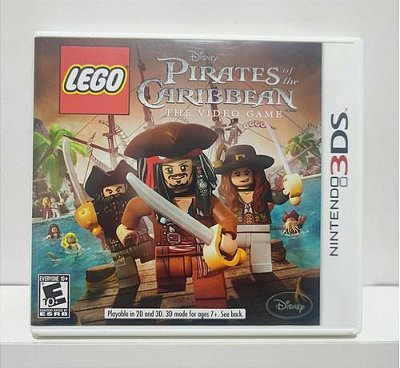 Lego Pirates of the Caribbean - Nintendo 3DS - Semi-Novo