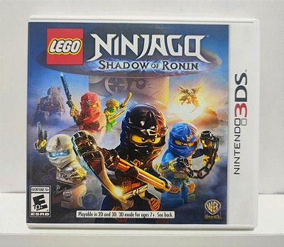 Lego Ninjago Shadow Of Ronin - Nintendo 3DS - Semi-Novo