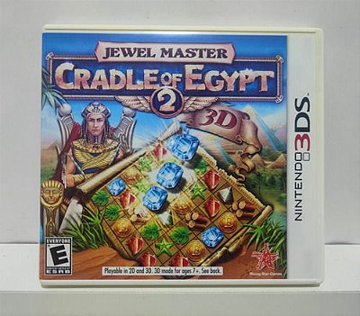 Jewel Master Cradle Of Egypt 2 3D - Nintendo 3DS - Semi-Novo