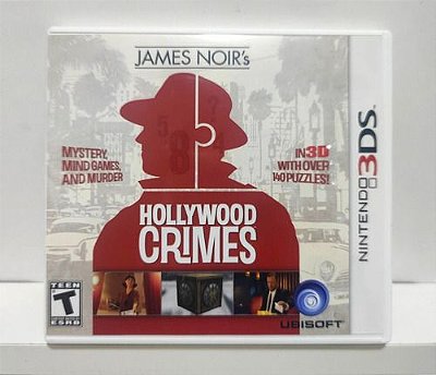 James Noir's Hollywood Crimes - Nintendo 3DS - Semi-Novo