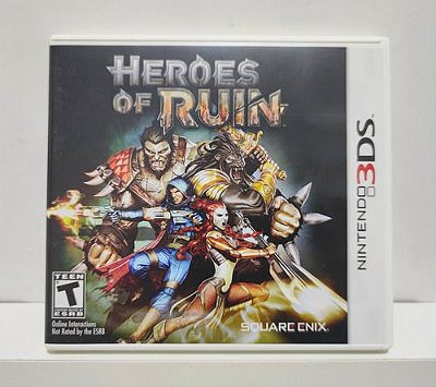 Heroes Of Ruin - Nintendo 3DS - Semi-Novo