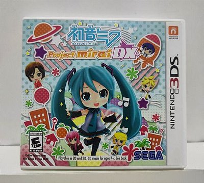 Hatsune Miku Project Mirai DX - Nintendo 3DS - Semi-Novo
